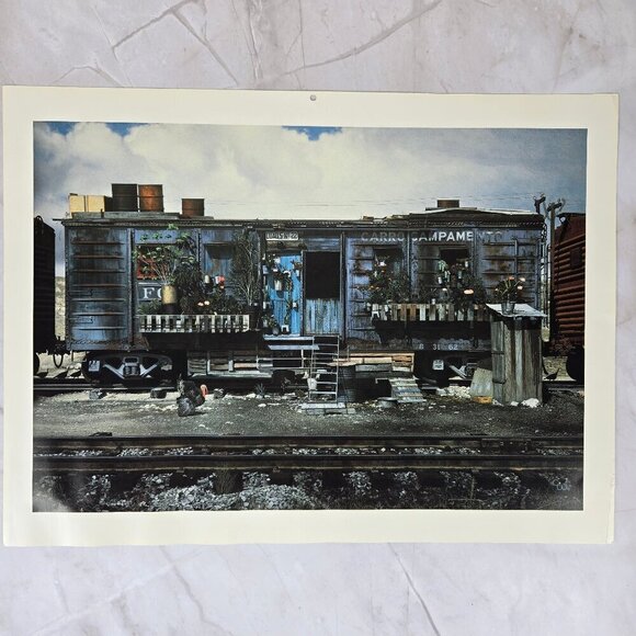 Set of 3 Trains, KATY MKT 177 Train, Box Car Home Print, Chessie Steam Special - Picture 3 of 12